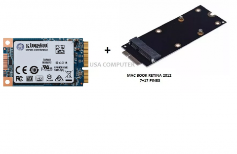 Disco Solido Ssd Msata Kingston 240gb Uv500 Mac Book Pro Retina 13