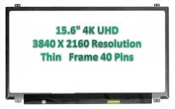 Display Pantalla Laptop 15.6 Slim 40 Pines UHD 4K LP156UD1 SP A1 Toshiba P50W Lenovo Y50-70