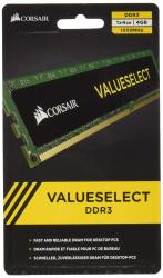 Memoria Ram Corsair Valueselct 4gb Pc Escritorio Ddr3 1333mhz Pc3 10666